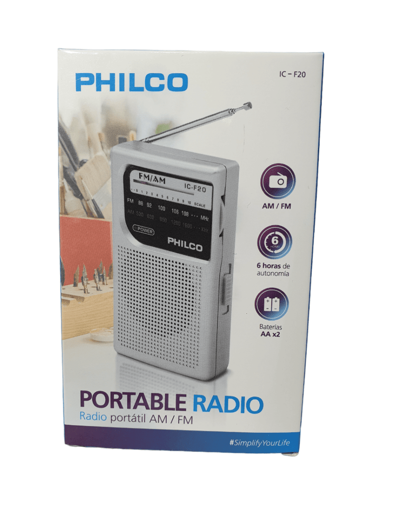 RADIO PORTATIL PHILCO PRRICF20