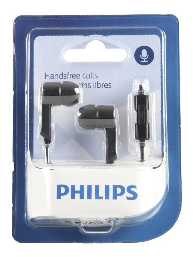 AUDIFONOS PHILIPS SHE1405BK NEGRO