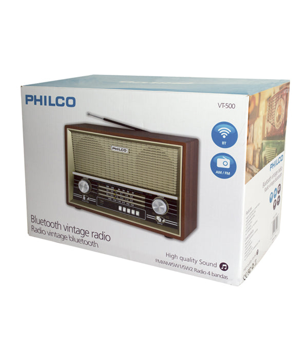 RADIO VINTAGE PHILCO PLCVT500