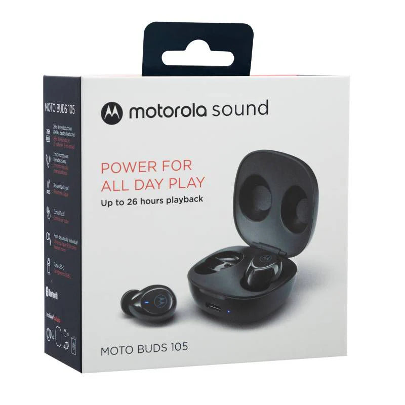 AUDIFONOS MOTOROLA MOTM105B NEGRO