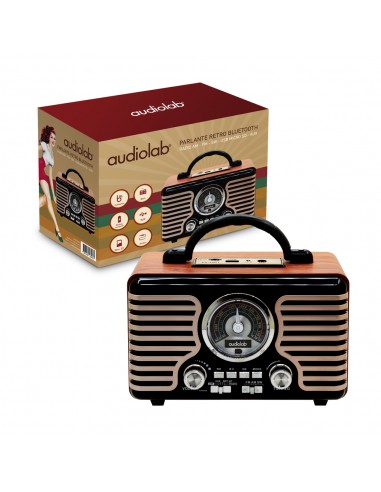 PARLANTE RETRO BLUETOOTH AUDIOLAB