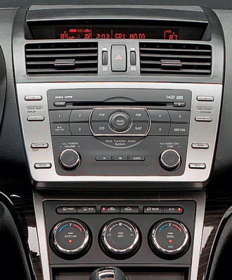 Panel Adaptador Radio Mazda 6 2008-2012