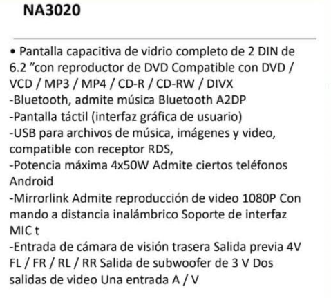 RADIO NAKAMICHI NA3020